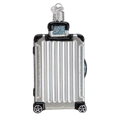Rolling Suitcase Ornament - ascot + hart