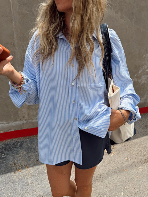 Rove Double Stripe Shirt - ascot + hart