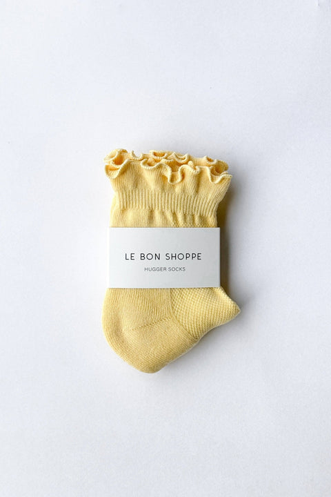 Ruffled Hugger Crew Socks - ascot + hart