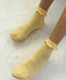 Ruffled Hugger Crew Socks - ascot + hart