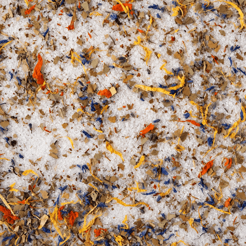SALTY Botanical Bath Confetti - Eucalyptus Spearmint - ascot + hart