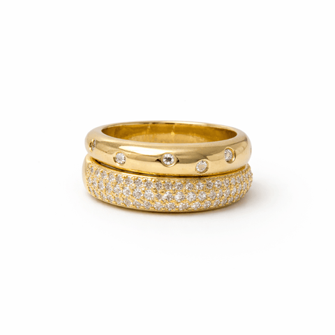 Sasha Stacked Ring Set - ascot + hart
