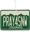 Snow Plate Air Freshener - ascot + hart
