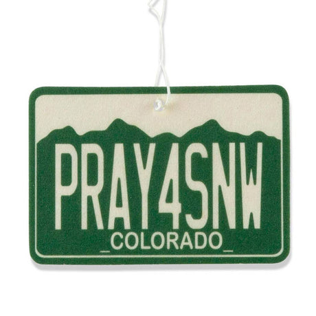 Snow Plate Air Freshener - ascot + hart