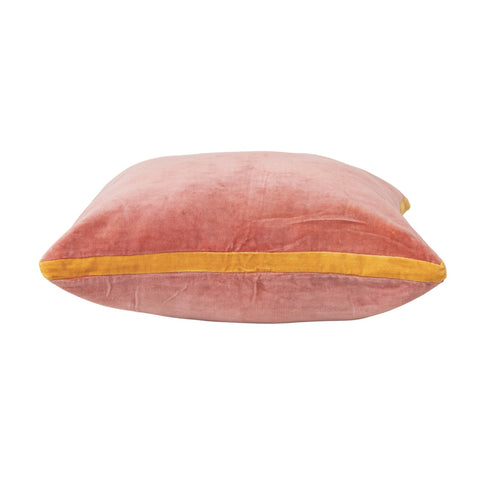 Square Cotton Velvet Pillow - ascot + hart