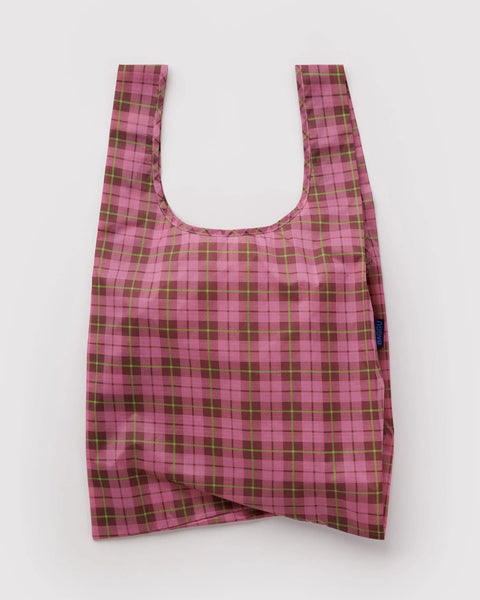 Standard Baggu - Azalea Pink Tartan - ascot + hart