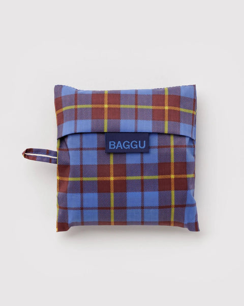 Standard Baggu - Blue Tartan - ascot + hart