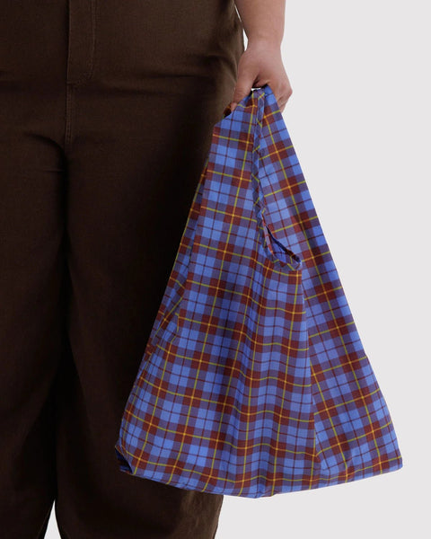Standard Baggu - Blue Tartan - ascot + hart