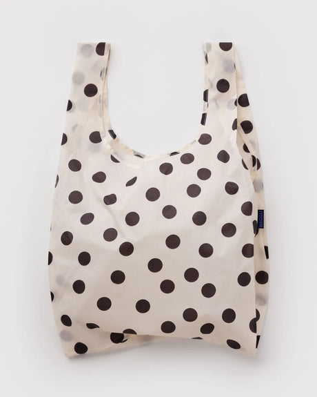 Standard Baggu - Cream and Black Polka Dot - ascot + hart
