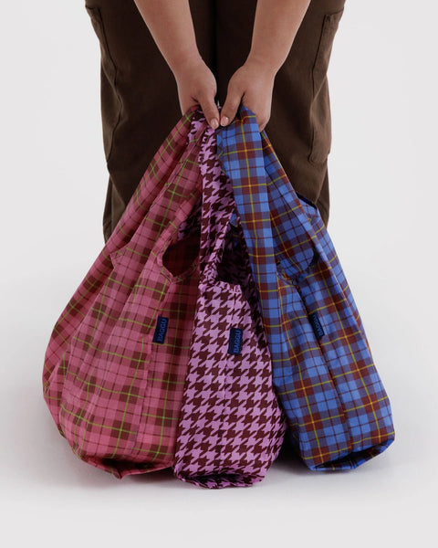 Standard Baggu Set of 3 - Check Mix - ascot + hart