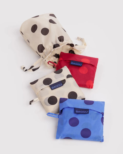 Standard Baggu Set of 3 - Polka Dot Mix - ascot + hart