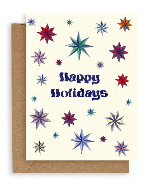 Star Gems Happy Holidays Card - ascot + hart