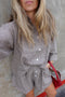 Stella Gingham Linen Shirt - ascot + hart
