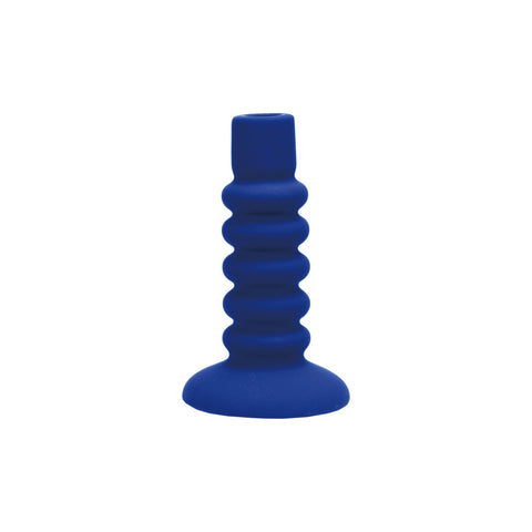Stoneware Latex Glaze Taper Holder - ascot + hart