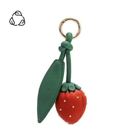 Strawberry Bag Charm - ascot + hart