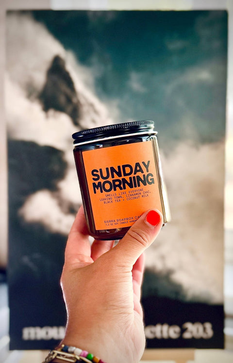 Sunday Morning Candle [Cinnamon Chai + Coconut Milk] - ascot + hart