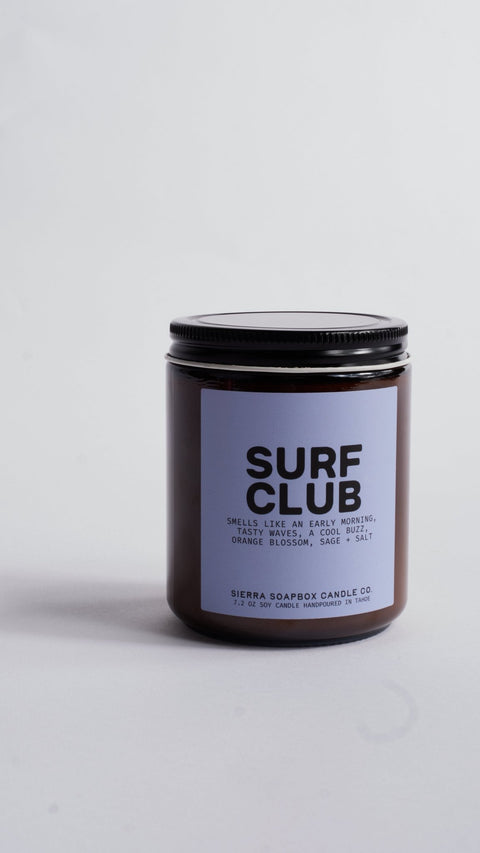 Surf Club Candle [Orange Blossom + Sage] - ascot + hart