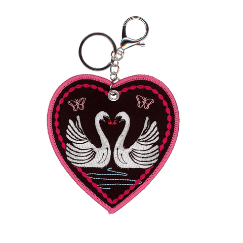 Swans Bag Charm - ascot + hart