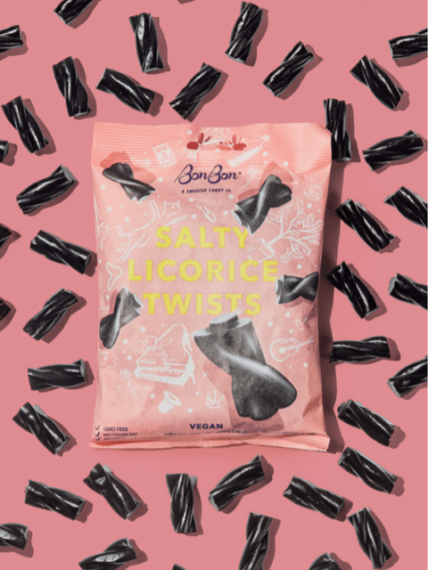 Swedish Candy - Salty Licorice Twist - 4.2oz - ascot + hart