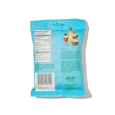 Swedish Candy - Sour Elderflower Fish - 5.2oz - ascot + hart