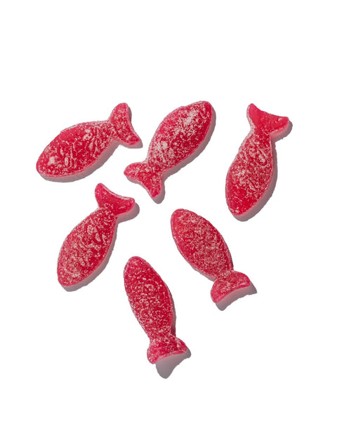 Swedish Candy - Sour Wild Strawberry Fish - 5.2oz - ascot + hart
