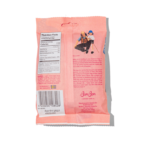Swedish Candy - Sweet Wild Strawberry Fish - ascot + hart