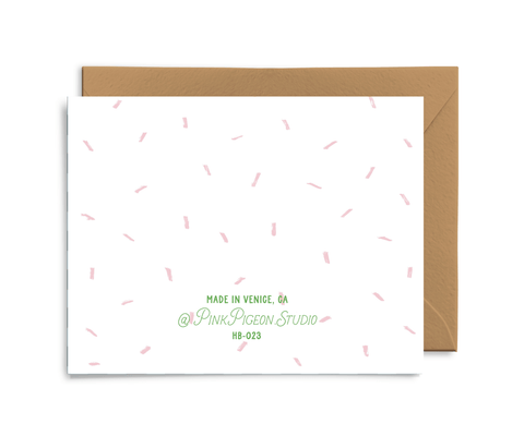 Tennis Shoe Birthday Card - ascot + hart