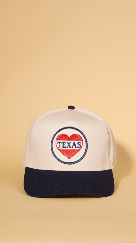 Texas Heart Two Tone Hat - ascot + hart