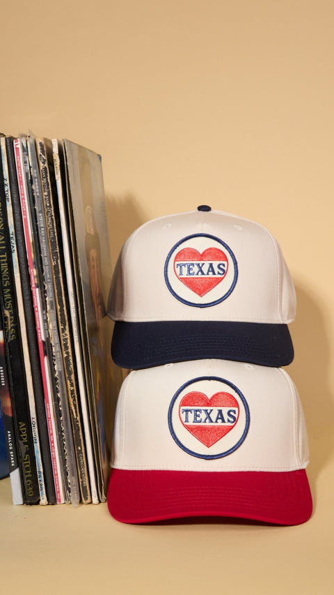Texas Heart Two Tone Hat - ascot + hart