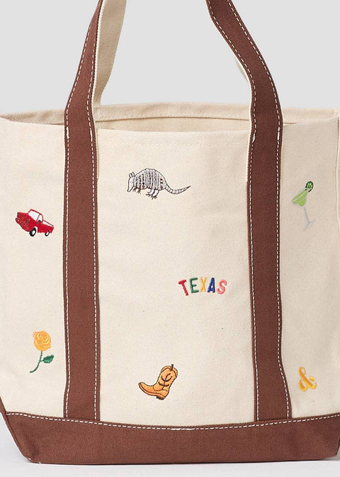 Texas Icons Small Tote - ascot + hart