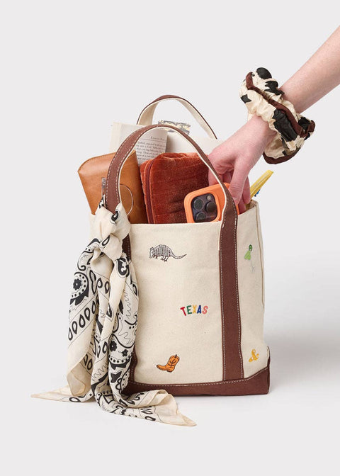 Texas Icons Small Tote - ascot + hart