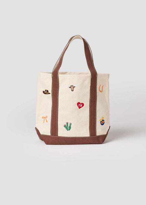 Texas Icons Small Tote - ascot + hart