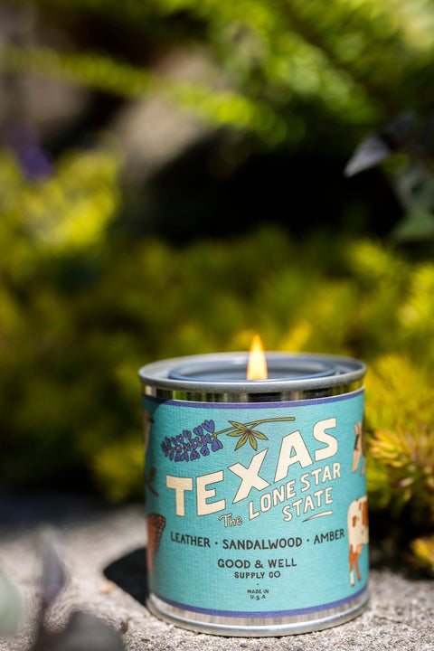 Texas State Soy Candle - ascot + hart