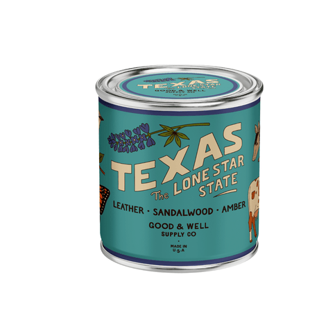 Texas State Soy Candle - ascot + hart
