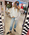 Thalia Oversized Stripe Shirt - ascot + hart
