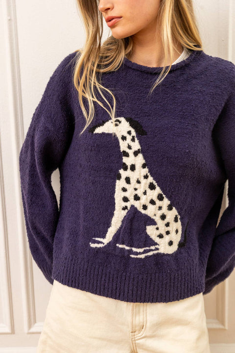 The Dalmatian Sweater - ascot + hart
