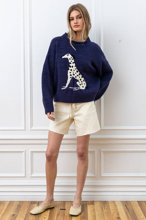 The Dalmatian Sweater - ascot + hart