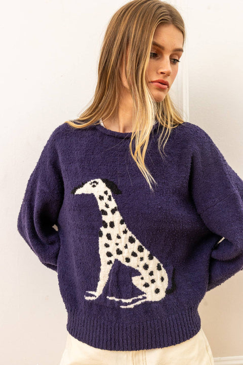 The Dalmatian Sweater - ascot + hart