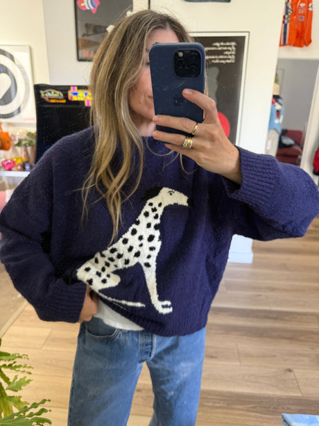 The Dalmatian Sweater - ascot + hart