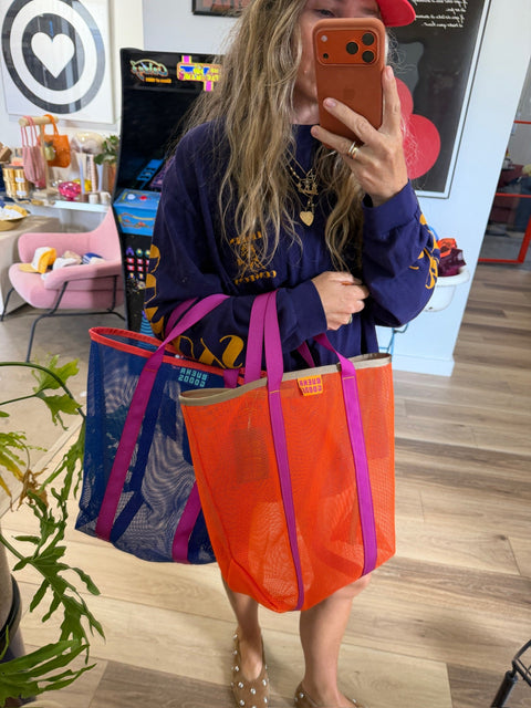 The Go Getter Tote - Orange Soda - ascot + hart
