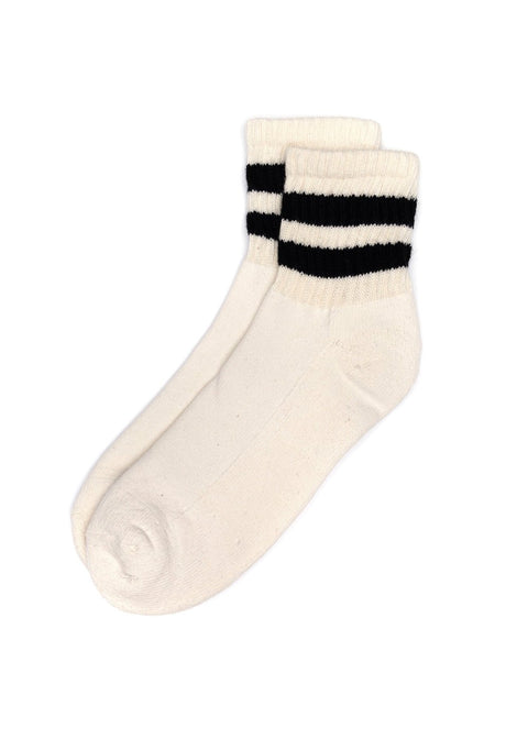 The Mono Stripe Quarter Crew - ascot + hart