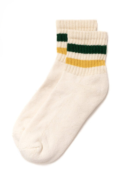 The Retro Stripe Quarter Crew - ascot + hart