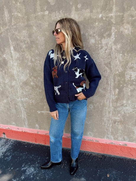 The Ruby Cardigan - ascot + hart