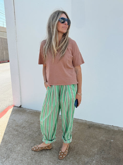 The Sonnie Crop Tee - ascot + hart