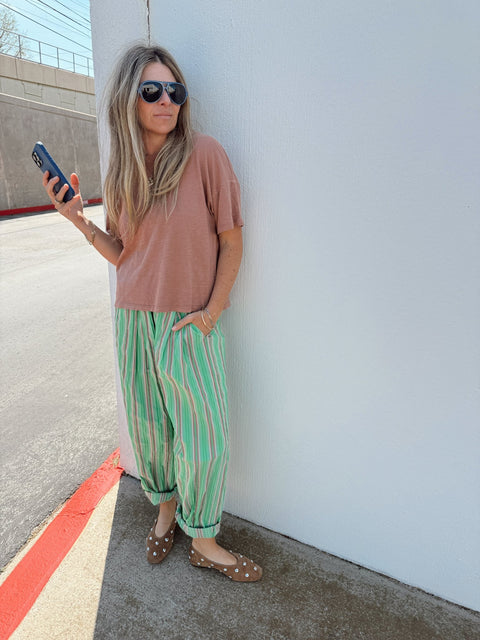 The Sonnie Crop Tee - ascot + hart