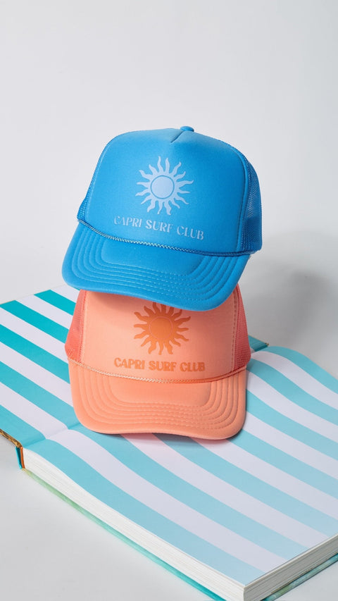 Tonal Capri Surf Club Trucker - ascot + hart