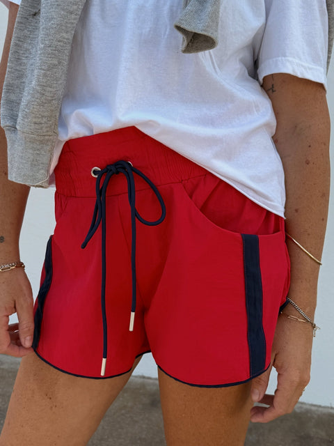 Tova Windbreaker Shorts - ascot + hart