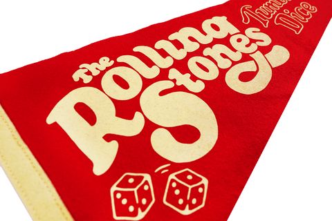 Tumbling Dice Pennant - ascot + hart