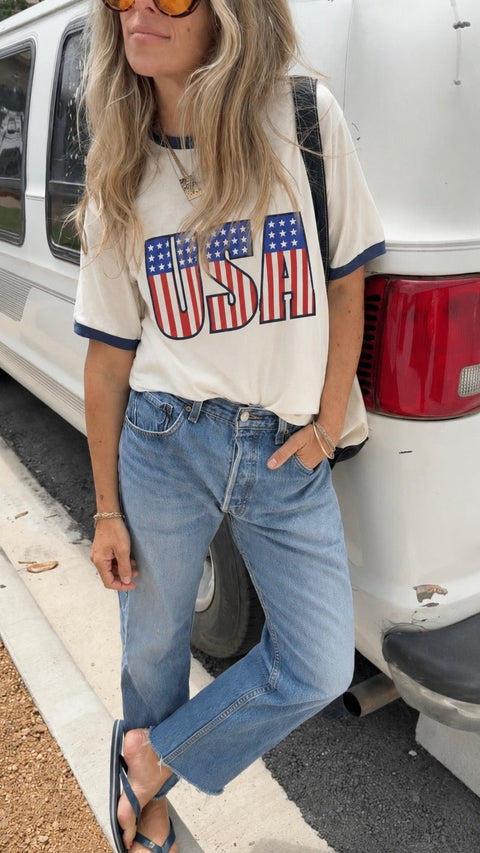 USA Ringer Tee - ascot + hart