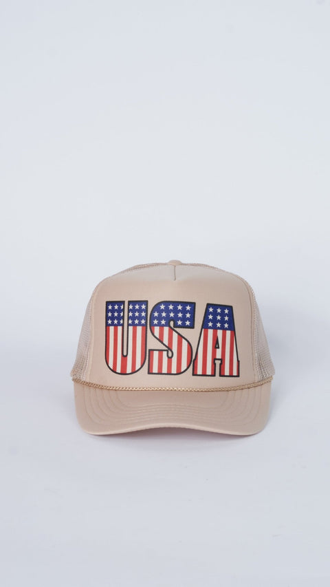 USA Stars & Stripes Trucker - ascot + hart